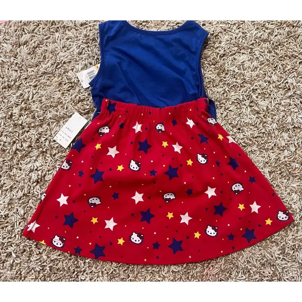 NWT❤️Hello Kitty girls outfit set sz6X